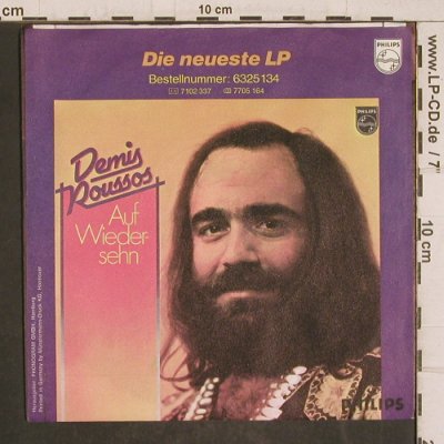 Roussos,Demis: Schön wie Mona Lisa / Wind Wind, Philips(6009 594), D, 1975 - 7inch - T5808 - 3,00 Euro