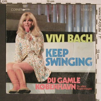 Bach,Vivi: Keep Swinging, vg+/m-, Cornet(3208), D, 1971 - 7inch - T5825 - 3,00 Euro