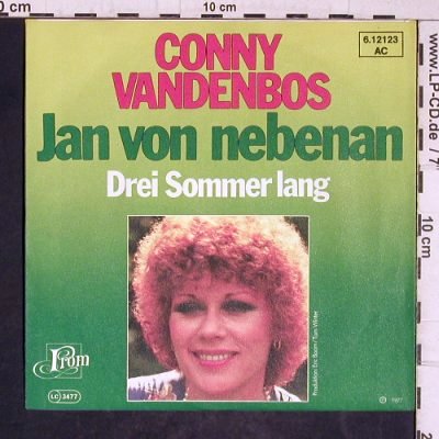 Vandenbos,Conny: Jan von nebenan, Prom (6.12123 AC), D, 1977 Typ: 7" Best.-Nr.: T5827 Preis: 7,50 Euro.