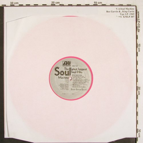 V.A.Soul Machine: Rex Garvin &...King Curtis,NO COVER, Atlantic,col.Vinyl(KMLP 307), D, vg+/--, 1969 - LP - V3620 - 5,00 Euro