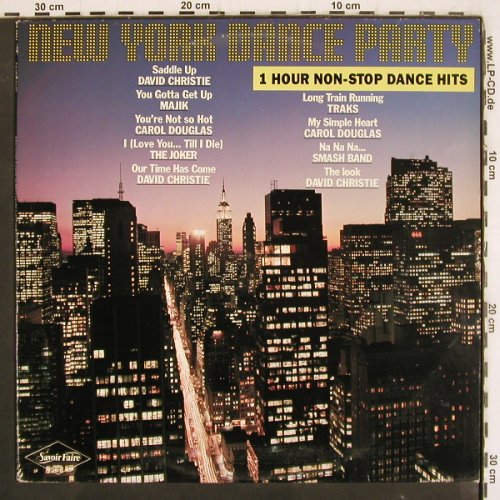 V.A.New York Dance Party: 1 Hour Non-Stop Dance Hits, Savoir Faire(SF-6004), S, m-/vg+, 1983 - LP - V3916 - 7,50 Euro