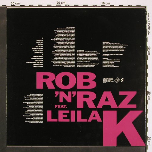 Rob'n'Raz  feat. Leila K: Same, Telegram (TLP-6), S, 1990 Typ: LP Best.-Nr.: V4447 Preis: 7,50 Euro