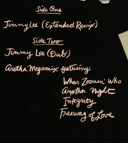 Franklin,Aretha: Jimmy Lee,ext / Dub / Mega mix, Ariola (608 734), D, 1986 Typ: 12" Best.-Nr.: V4452 Preis: 3,00 Euro
