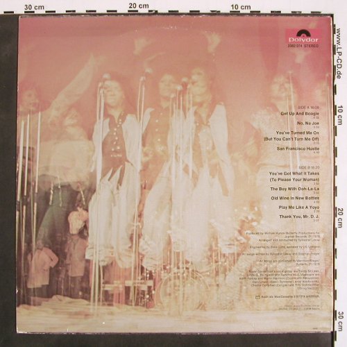 Silver Convention: Get Up and Boogie, m /vg+, Polydor (2382 074), S, 1976 Typ: LP Best.-Nr.: V4457 Preis: 5,00 Euro