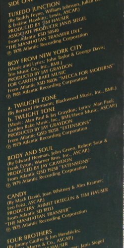 Manhattans: The Best Of, Atlantic (XSD 19319), CDN, 1981 Typ: LP Best.-Nr.: V4502 Preis: 6,00 Euro