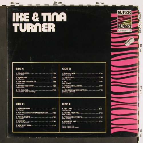 Turner,Ike & Tina: Same, Foc, Sunset (SLD 55009/10), F Typ: 2LP Best.-Nr.: V4504 Preis: 9,00 Euro