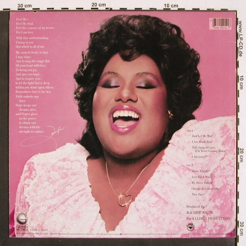 Holliday,Jennifer: Feel My Soul, Geffen (GHS 4014), US,co, 1983 Typ: LP Best.-Nr.: V4536 Preis: 9,00 Euro