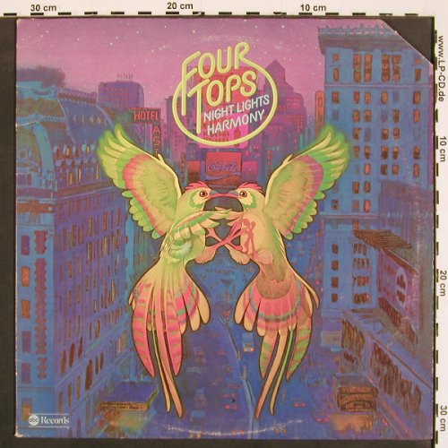 Four Tops: Night Lights Harmony, ABC (ABCD-862), US, CO, 1975 Typ: LP Best.-Nr.: V4545 Preis: 9,00 Euro