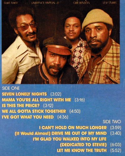 Four Tops: Night Lights Harmony, ABC (ABCD-862), US, CO, 1975 Typ: LP Best.-Nr.: V4545 Preis: 9,00 Euro