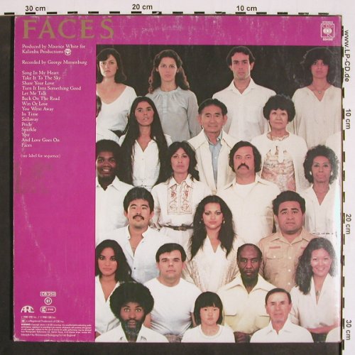Earth,Wind & Fire: Faces, Foc, m /vg+, CBS(88498), NL, 1980 - 2LP - V4552 - 7,50 Euro