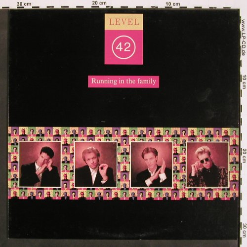 Level 42: Running In The Family, Polydor (POLH 42), UK, 1987 Typ: LP Best.-Nr.: V4590 Preis: 6,00 Euro