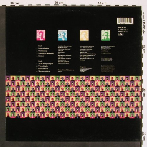 Level 42: Running In The Family, Polydor (POLH 42), UK, 1987 Typ: LP Best.-Nr.: V4590 Preis: 6,00 Euro