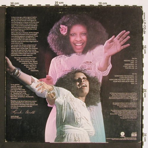 Cole,Natalie: Inseparable, Capitol (ST-11429), US, 1975 Typ: LP Best.-Nr.: V4621 Preis: 9,00 Euro