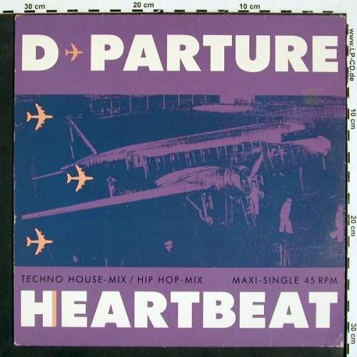 D-Parture: Heartbeat  tech house / hip hop mx, DancePool (656 793 6), NL, 1991 Typ: 12" Best.-Nr.: V4651 Preis: 4,00 Euro