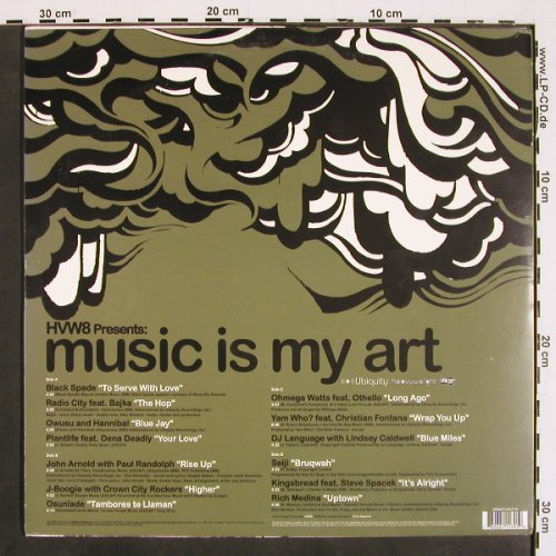 V.A.Music Is My Art - HVW8: Black Spade... Rich Medina, Ubiquity Records (URLP 179), US, 2005 Typ: 2LP Best.-Nr.: V4653 Preis: 12,50 Euro