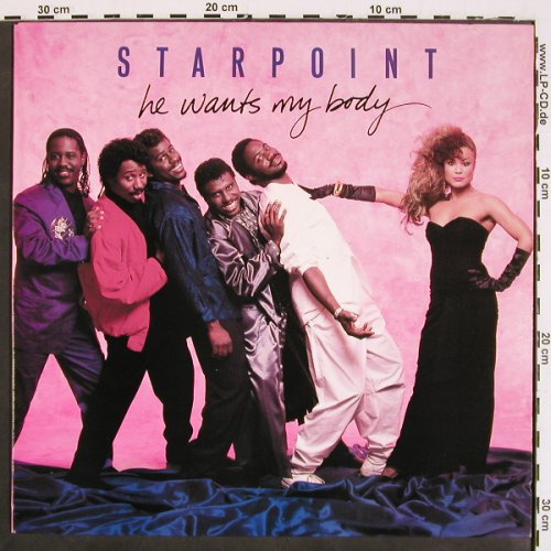 Starpoint: He wants my body*3/Satisfy me Lover, Elektra (0-66824), US, 1987 Typ: 12" Best.-Nr.: V4688 Preis: 5,50 Euro