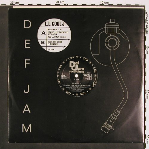 L.L.Cool J: I can't live without you +3, Def Jam, FLC (650113 6), UK, 1986 Typ: 12" Best.-Nr.: V4692 Preis: 5,00 Euro