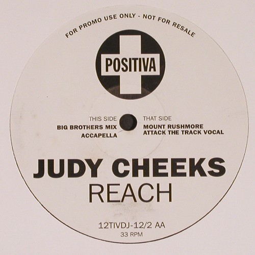 Cheeks,Judy: Reach*7, FLC ,Promo, Positiva (12TIVDJ-12/1), UK Typ: 12"*2 Best.-Nr.: V5120 Preis: 6,00 Euro
