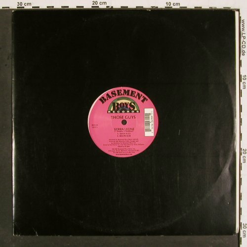 Those Guys: Sierra Leone*2/Do the Boogaloo 7:54, Basement Boys Rec. (BBR-026), US, 1999 Typ: 12" Best.-Nr.: V5262 Preis: 9,00 Euro