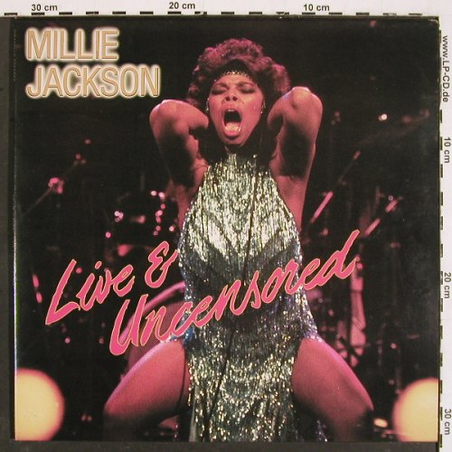 Jackson,Millie: Live & Uncensored,Foc, Important(TAD LP 001), UK, 1985 - 2LP - V5306 - 7,50 Euro