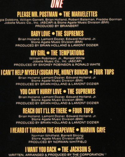 V.A.25 #1 Hits From 25 Years: Marvelettes... D.Ross/L.Richie, Foc, Motown (310 15 003), D, 25Tr., 1983 Typ: 2LP Best.-Nr.: V5377 Preis: 9,00 Euro