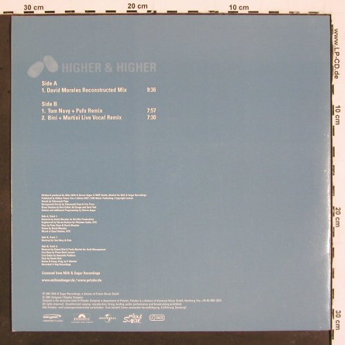 Milk&Sugar: Higher and Higher, *3, Zeitgeist(B042961), D, 2001 - 12inch - V5397 - 7,50 Euro