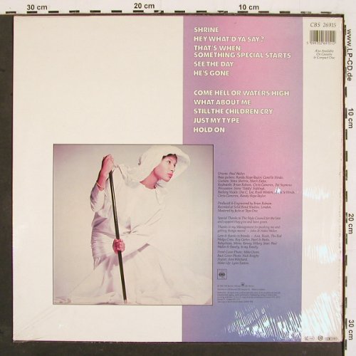 Dee.C.Lee: Shrine, FS-New, sealed, CBS(CBS 26915), UK, 1986 - LP - V5421 - 7,50 Euro