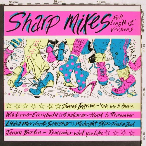V.A.Sharp Mixes Full Length 12" Ver: Lydia Murdock, Madonna Jenny Burton, WEA(240 418-1), D, 1983 - LP - V5474 - 6,00 Euro