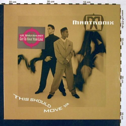 Mantronix: This Should Move Ya, Capitol (7 91119 1), EEC, 1989 Typ: LP Best.-Nr.: V5501 Preis: 9,00 Euro