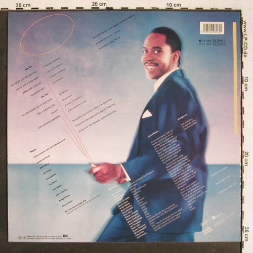 Jackson,Freddie: Rock Me Tonight, m-/vg+, Capitol(24 0316 1), NL, 1985 - LP - V5564 - 7,50 Euro