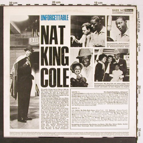Cole,Nat King: The Unforgettable, HörZu(SHZE 147), D, 1965 - LP - V5623 - 9,00 Euro