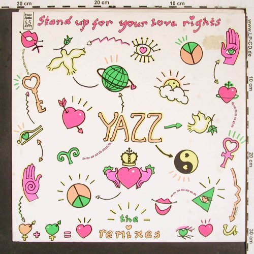 Yazz: Stand Up For Your Love Rights*2 rmx, Blow Up(INT 125.752), D,or.Vinyl, 1988 - 12inch - V5765 - 5,00 Euro