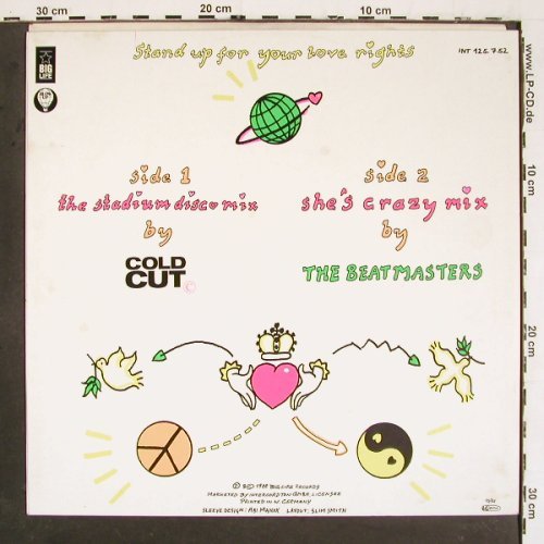 Yazz: Stand Up For Your Love Rights*2 rmx, Blow Up(INT 125.752), D,or.Vinyl, 1988 - 12inch - V5765 - 5,00 Euro