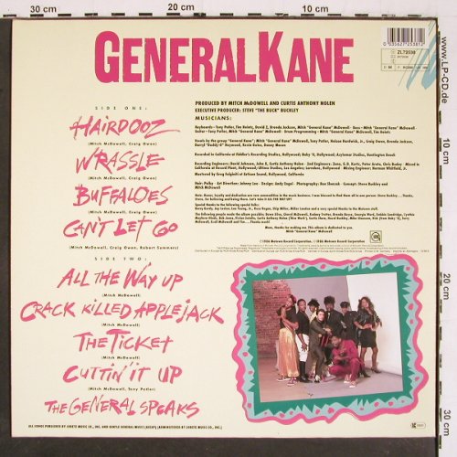 General Kane: In Full Chill, Motown(ZL72538), D, 1986 - LP - V5782 - 7,50 Euro