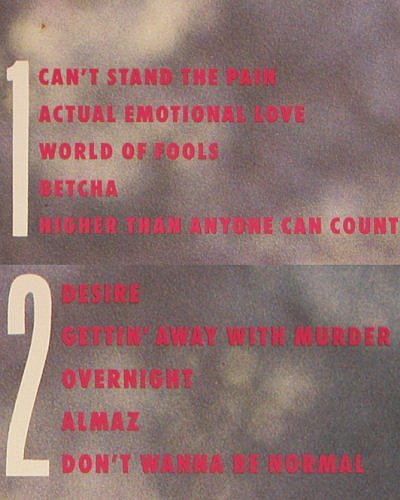 Crawford,Randy: Abstract Emotions, WEA(925 423-1), D, 1986 - LP - V5784 - 5,00 Euro