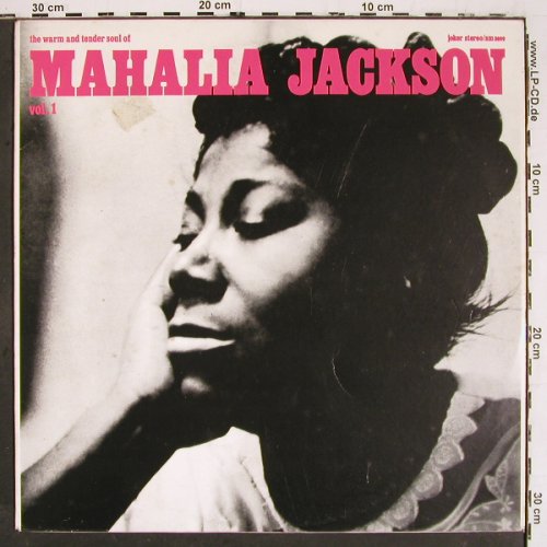 Jackson,Mahalia: The Warm And Tender Soul Of,Vol.1+2, Joker (hist rec.) (SM 3609/3610), I, 1973 Typ: LP Best.-Nr.: V5894 Preis: 5,00 Euro