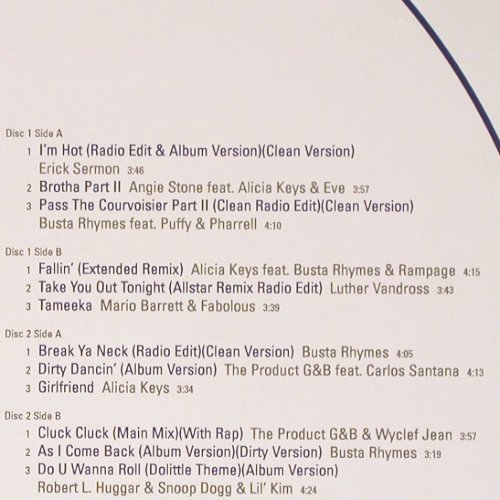 V.A.J-Records Urban Club Set 1: Erick Sermon... Alicia Keys, j Record (25301), EU, 18Tr., 2002 Typ: 3LP Best.-Nr.: V6117 Preis: 14,00 Euro