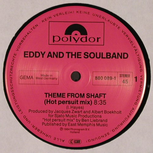 Eddy and the Soulband: Theme From Shaft *2, Polydor (880-089-1), D, 1984 Typ: 12" Best.-Nr.: V6210 Preis: 3,00 Euro