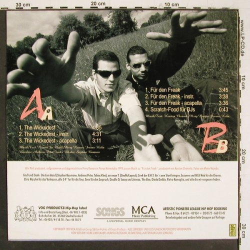 Reimheitsgebot: The Wickedest*3+4, MCA (VOC 1-003), D, 1999 Typ: 12" Best.-Nr.: V6307 Preis: 5,00 Euro