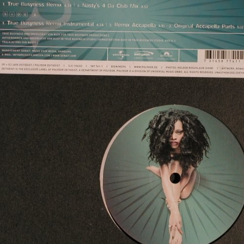 Senait: Aura*5 (33rpm), Zeitgeist (587 741-1), D, 2000 Typ: 12" Best.-Nr.: V6349 Preis: 4,00 Euro.