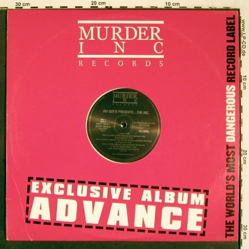 Irv Gotti: Presents...The Inc., Murder Inc. (DEFF 15619-1), US, Promo, 2002 Typ: 2LP Best.-Nr.: V6353 Preis: 9,00 Euro.