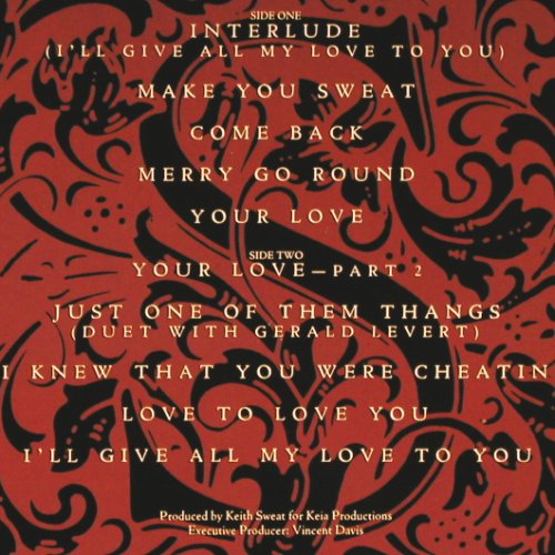 Sweat,Keith: I'll Give All My Love To You, Elektra (7559-60861-1), D, 1990 Typ: LP Best.-Nr.: V6364 Preis: 9,00 Euro.