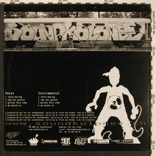 Soundkolonee: Do Hesch En, EP, vg+/m-, Win The Crowd Records (V261 Vinylium), CH, 2003 Typ: 12" Best.-Nr.: V6413 Preis: 7,50 Euro.