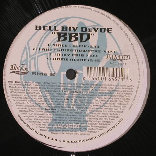 Bell Biv Devoe: BBD, 8Tr.,  FS-New, sealed, Universal (440 016 457-1), US, CO, 2001 Typ: LP Best.-Nr.: V6418 Preis: 9,00 Euro.