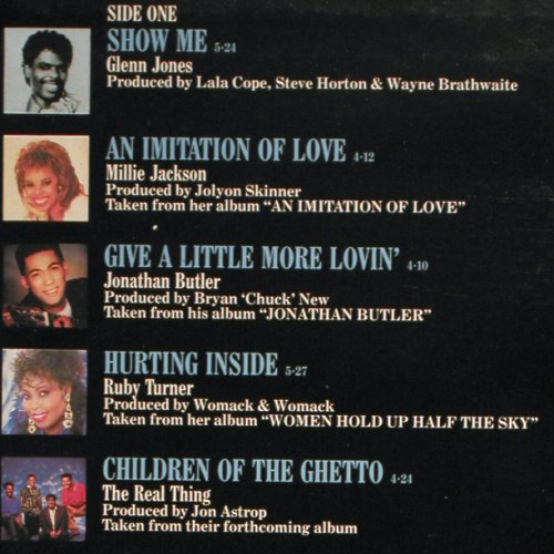 V.A.Soul Searching Vol.1: Billy Ocean, Butler, Ruby Turner..., Jive (6.26591 BL), D, 1987 Typ: LP Best.-Nr.: V6483 Preis: 6,00 Euro.
