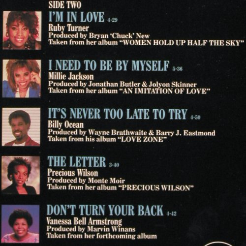 V.A.Soul Searching Vol.1: Billy Ocean, Butler, Ruby Turner..., Jive (6.26591 BL), D, 1987 Typ: LP Best.-Nr.: V6483 Preis: 6,00 Euro.