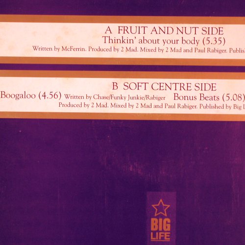2 Mad: Thinkin'About Your Body+2, Big Life (879561-1), D, 1991 Typ: 12" Best.-Nr.: V6560 Preis: 3,00 Euro.