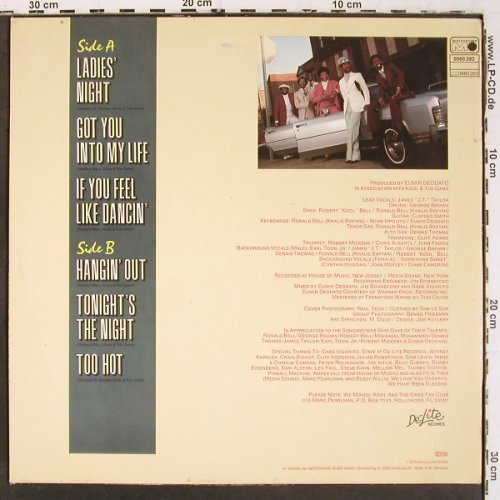 Kool & The Gang: Ladies'Night, Metronome (0060.282), D, 1979 Typ: LP Best.-Nr.: V6716 Preis: 6,00 Euro.