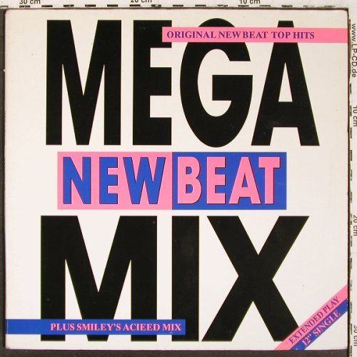 V.A.New Beat Megamix: Boccaccio mx*2&sol;Smiley's Acieed mx, BCM (36181), D,Foc, 1988 Typ: 12" Best.-Nr.: V6728 Preis: 5,00 Euro.