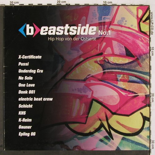 V.A.<b>eastside No. 1: Hip Hop von der Ostseite, m-/vg+, Beastside /Efa(71875043212), D, 1999 - LP - V6751 - 9,00 Euro